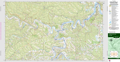 Lower Portland 9031-2S Topographic Map 1:25k