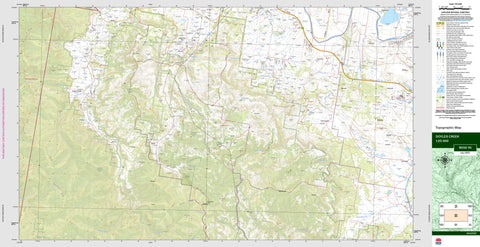 Doyles Creek 9032-1N Topographic Map 1:25k