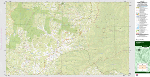 Howes Valley 9032-2N Topographic Map 1:25k