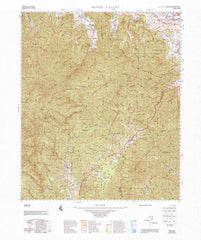9032 Howes Valley 1:100k Topographic Map