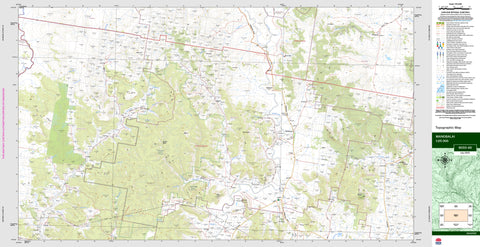 Manobalai 9033-4S Topographic Map 1:25k