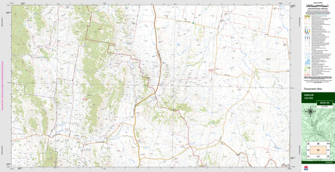 Emblem 9035-2S Topographic Map 1:25k