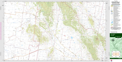 Piallaway 9035-4S Topographic Map 1:25k