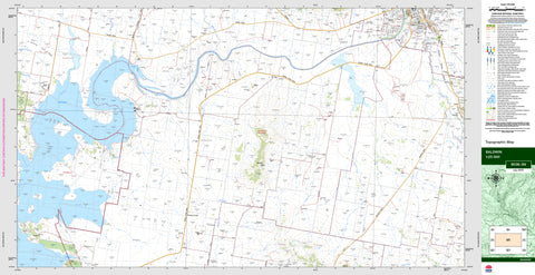 Baldwin 9036-3N Topographic Map 1:25k