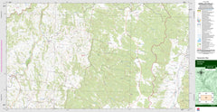 Ironbark 9037-2N Topographic Map 1:25k
