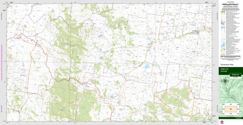 Gum Flat 9038-2N Topographic Map 1:25k
