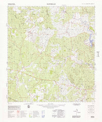 9047 Rawbelle 1:100k Topographic Map