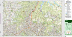 Hornsby 9130-4S Topographic Map 1:25k