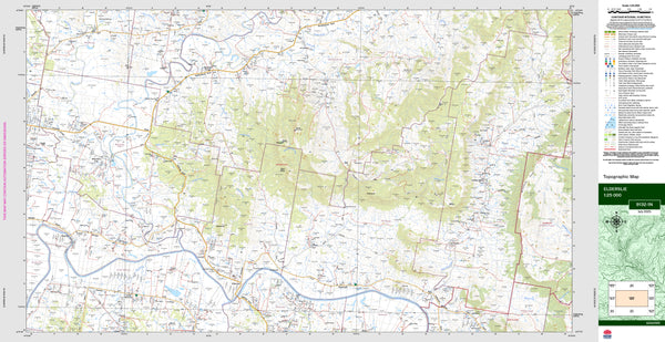 Elderslie 9132-1N Topographic Map 1:25k