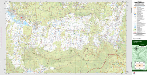 Quorrobolong 9132-2S Topographic Map 1:25k