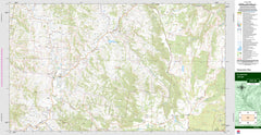 Ellerston 9134-2N Topographic Map 1:25k
