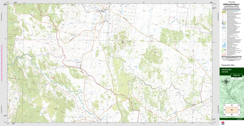 Kingstown 9136-4N Topographic Map 1:25k