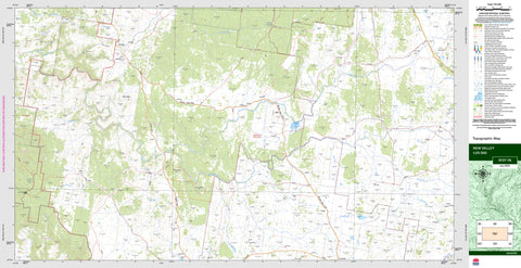 New Valley 9137-1N Topographic Map 1:25k