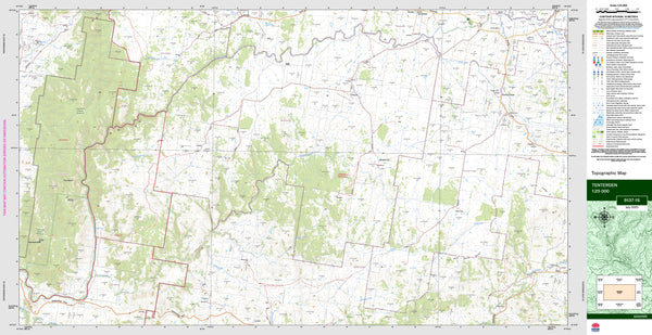 Tenterden 9137-1S Topographic Map 1:25k