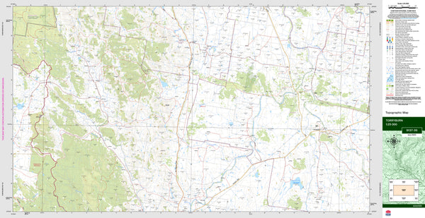 Torryburn 9137-3S Topographic Map 1:25k