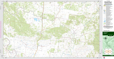 Kings Gap 9137-4N Topographic Map 1:25k