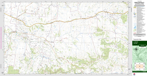 Elsmore 9138-2N Topographic Map 1:25k