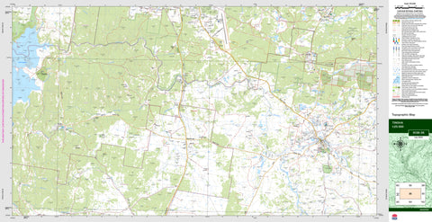 Tingha 9138-3S Topographic Map 1:25k