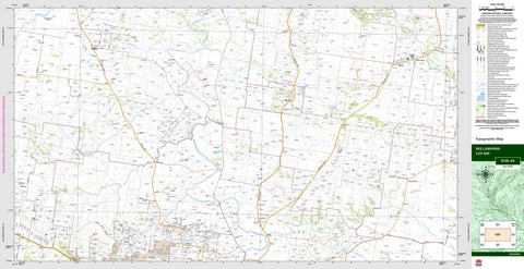 Nullamanna 9138-4S Topographic Map 1:25k