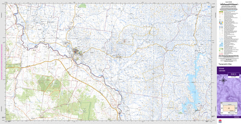 Texas 9140-S Topographic Map 1:50k