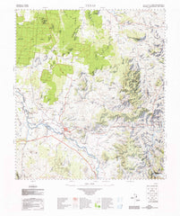 9140 Texas 1:100k Topographic Map