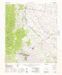 9142 Millmerran 1:100k Topographic Map