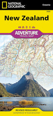 New Zealand National Geographic Folded Map