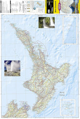 New Zealand National Geographic Folded Map