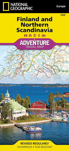 Finland & Northern Scandinavia National Geographic Folded Map