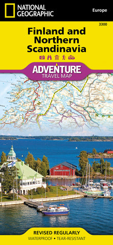Finland & Northern Scandinavia National Geographic Folded Map