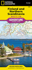 Finland & Northern Scandinavia National Geographic Folded Map