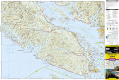 Vancouver Island National Geographic Folded Map
