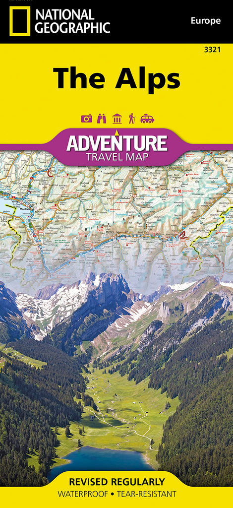 The Alps - Alpine – National Geographic | Mapworld