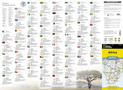Africa National Geographic Folded Map — additional product image