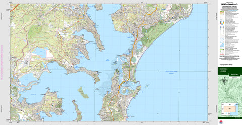 Swansea 9231-4N Topographic Map 1:25k