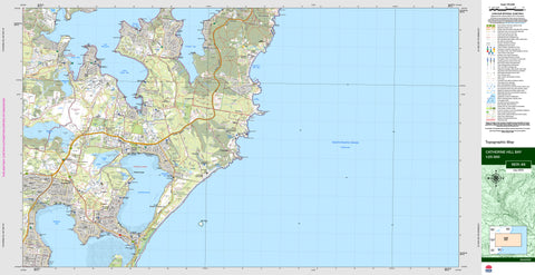 Catherine Hill Bay 9231-4S Topographic Map 1:25k