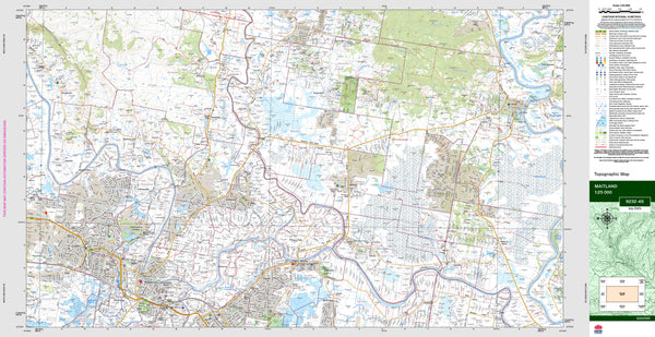 Maitland 9232-4S Topographic Map 1:25k