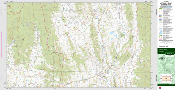 Stroud Road 9233-2N Topographic Map 1:25k