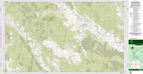 Tibbuc 9234-2N Topographic Map 1:25k