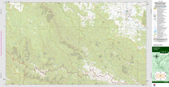 Nowendoc 9234-4N Topographic Map 1:25k