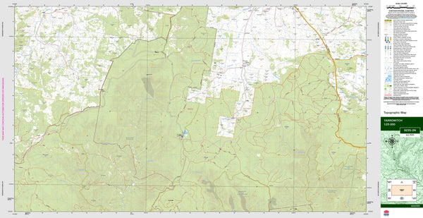 Yarrowitch 9235-2N Topographic Map 1:25k