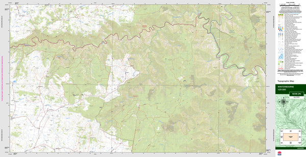 Winterbourne 9236-2N Topographic Map 1:25k
