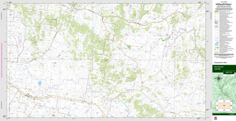 Bald Blair 9237-1S Topographic Map 1:25k
