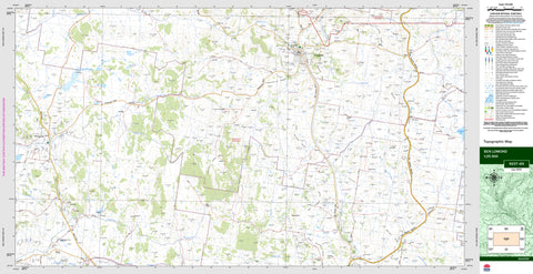 Ben Lomond 9237-4N Topographic Map 1:25k