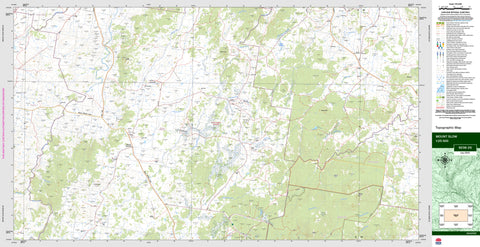 Mount Slow 9238-2S Topographic Map 1:25k