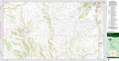 Stonehenge 9238-3N Topographic Map 1:25k