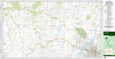 Glen Innes 9238-4S Topographic Map 1:25k