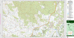 Nabiac 9333-1N Topographic Map 1:25k