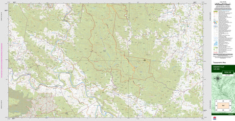 Knorrit Flat 9334-3N Topographic Map 1:25k