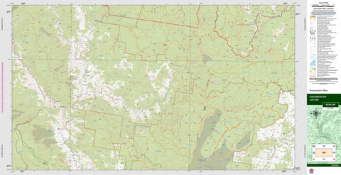 Kokomerican 9334-4N Topographic Map 1:25k